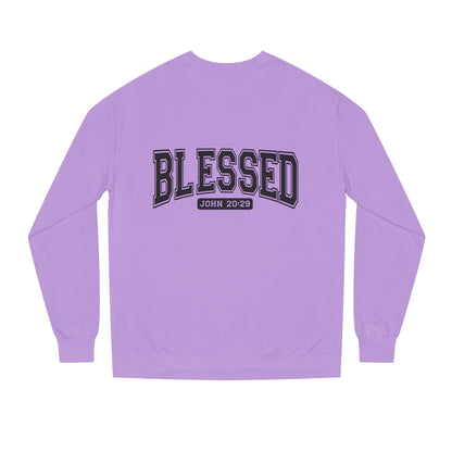 Blessed Crewneck Sweatshirt - John 20:29 Christian Pullover