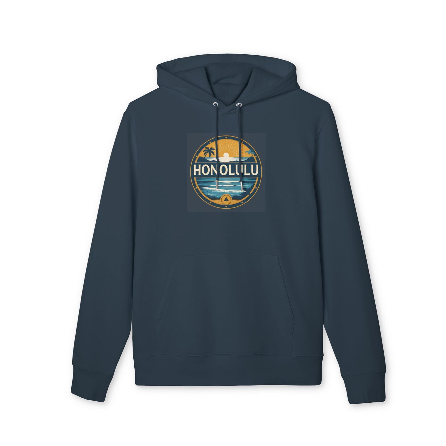 Honolulu Vintage Surf Hoodie — Island Sunset Pullover