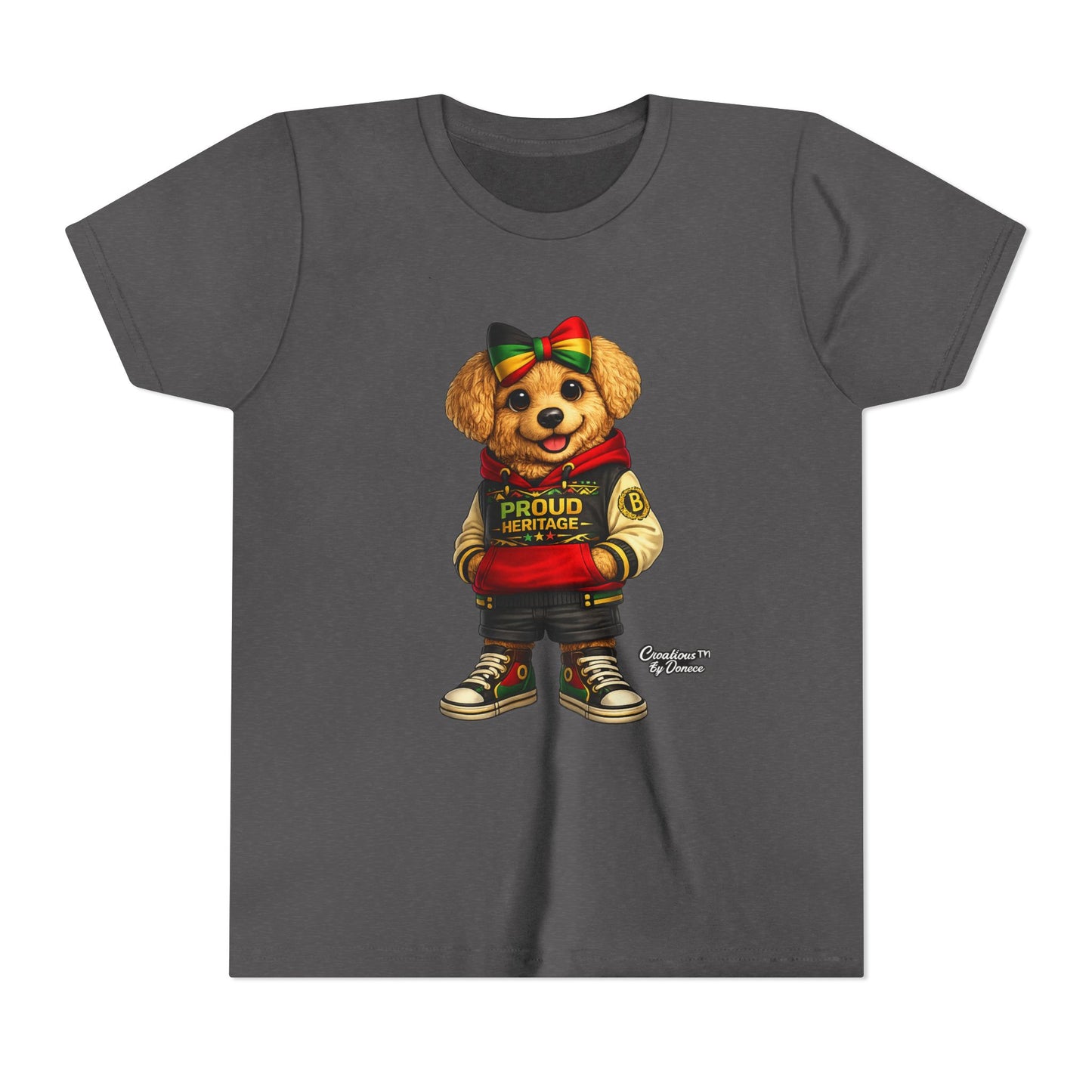 Kids Rasta Bear 'Proud Heritage' Tee