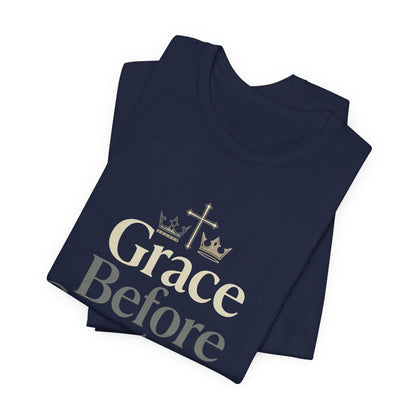 Grace Before Greatness T-Shirt — Bishop Inspirational Faith Tee