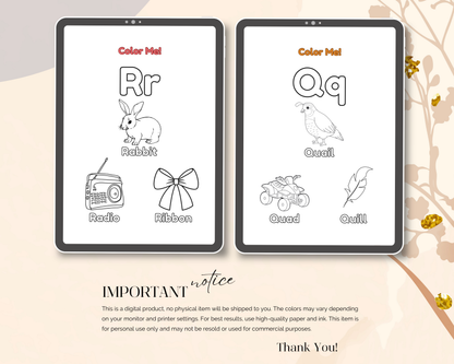 Coloring Book for Kids | Printable Fun Coloring Pages for Creativity & Early Learning