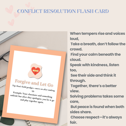 Conflict Resolution Journal PDF | Communication Workbook, Problem-Solving Worksheets, Emotional Regulation &amp; Relationship Guide