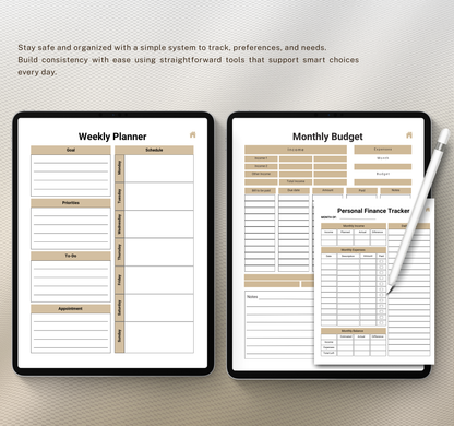 Small Business Planner | Digital PDF Planner for Entrepreneurs & Business Growth