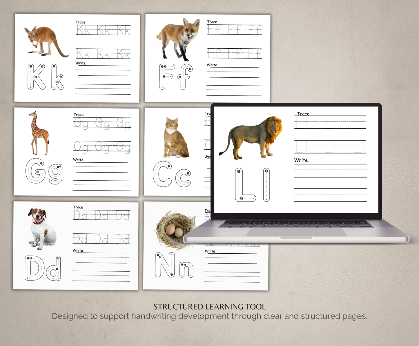 A–Z Alphabet Tracing Worksheets for Kids | Printable ABC Handwriting & Letter Practice Activities  📝