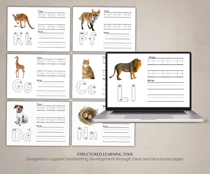 A–Z Alphabet Tracing Worksheets for Kids | Printable ABC Handwriting & Letter Practice Activities  📝