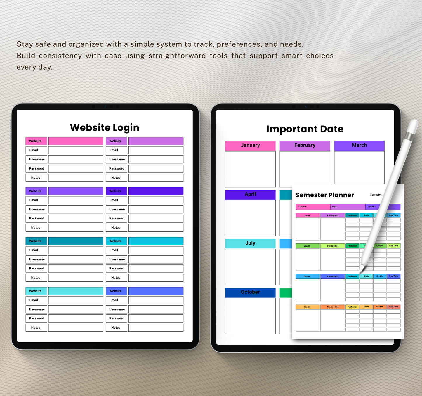 Teacher Planner | Lesson Planning & Classroom Organization PDF