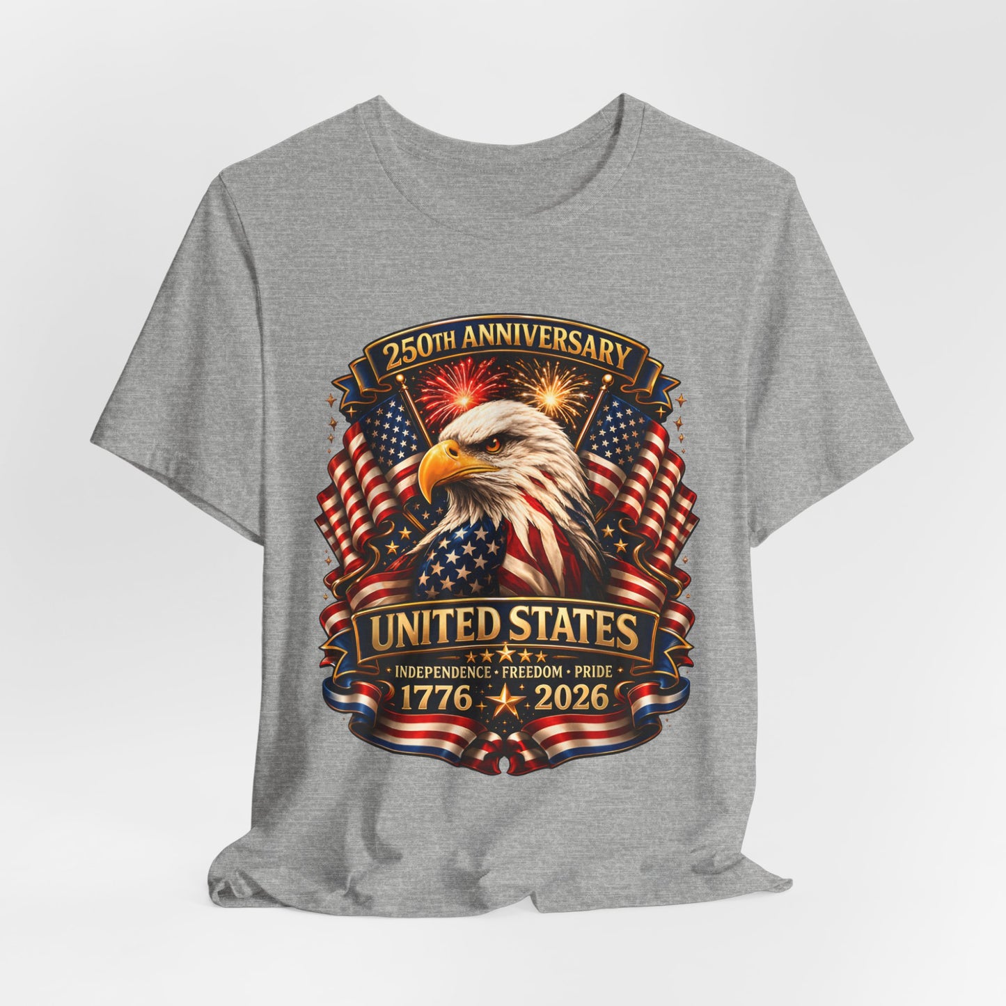 1776–2026 United States 250th Anniversary Eagle T-Shirt