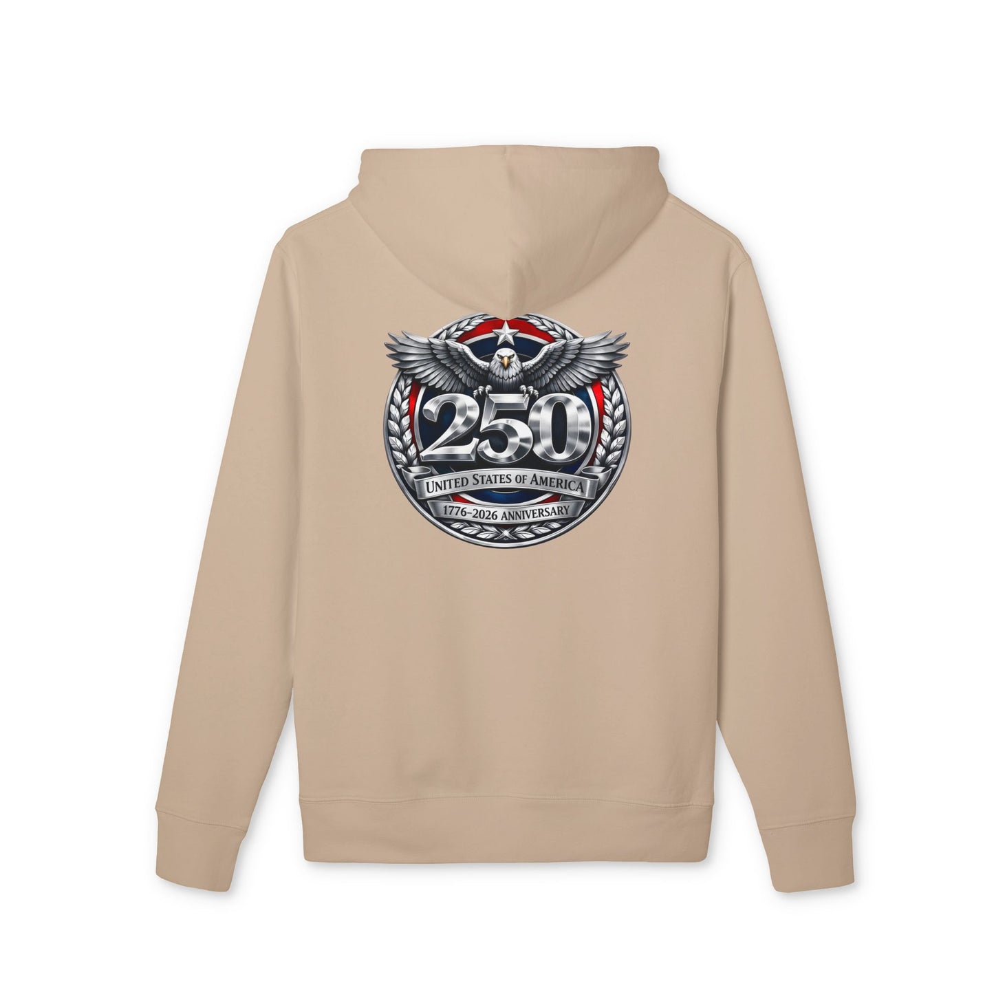 250 Cruiser Hoodie — Vintage American Motorcycle Emblem Pullover