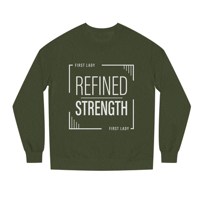 Refined Strength Sweatshirt — "First Lady" Graphic Crewneck