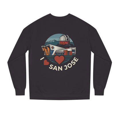 San Jose Heart Crewneck Sweatshirt