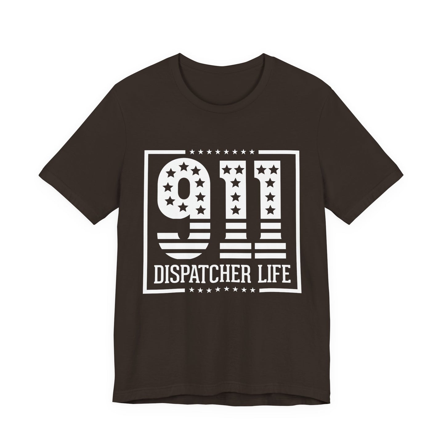911 Dispatcher Life T-Shirt — Patriotic Emergency Dispatcher Tee