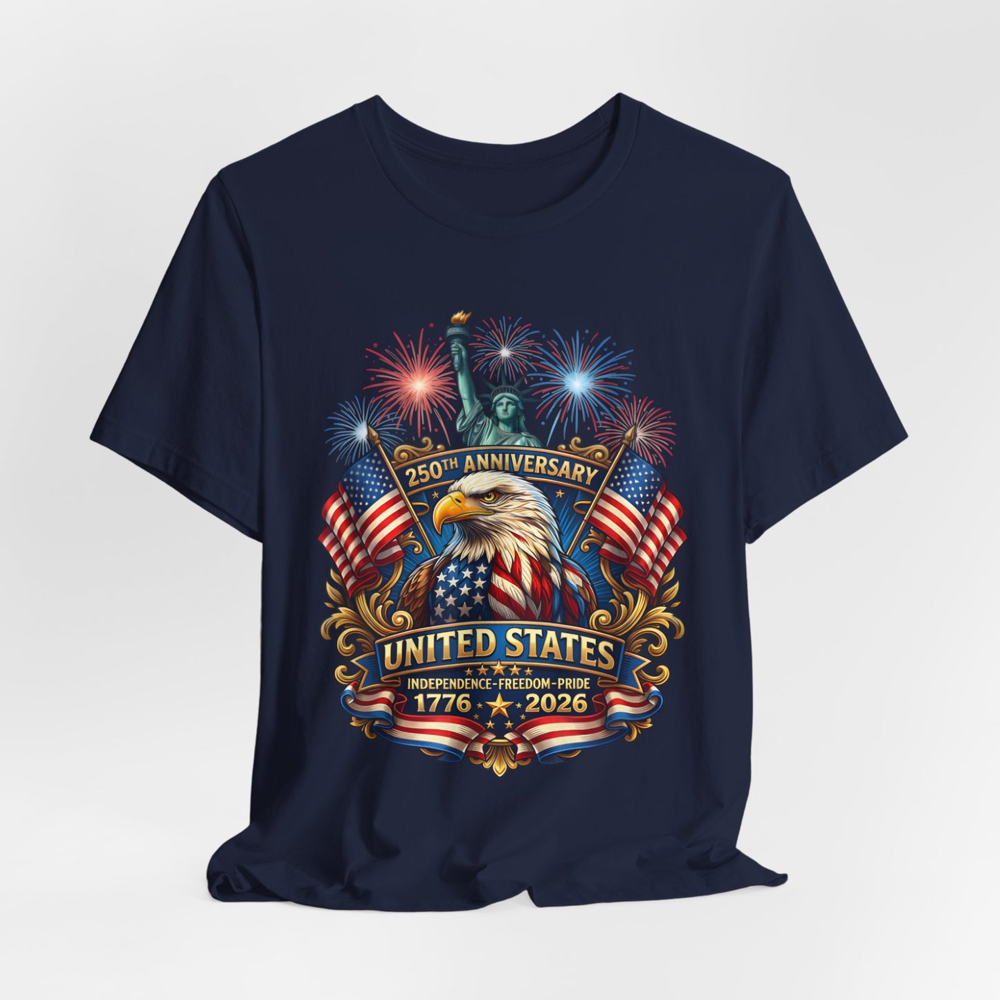 250th Anniversary United States Eagle T-Shirt – 1776–2026 Patriotic Tee