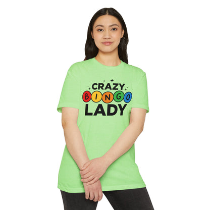 Crazy Bingo Lady T-Shirt — Funny Bingo Lover Tee