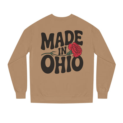 Made in Ohio Sweatshirt — Retro Floral State Pride Crewneck