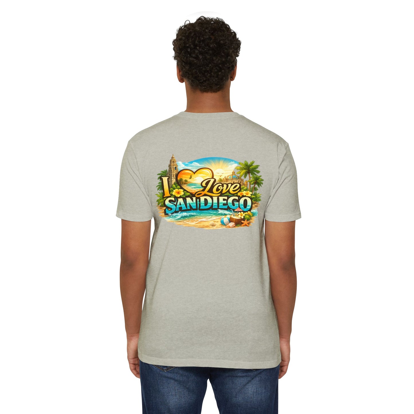 I Love San Diego T-Shirt — Vintage Beach Vacation Tee