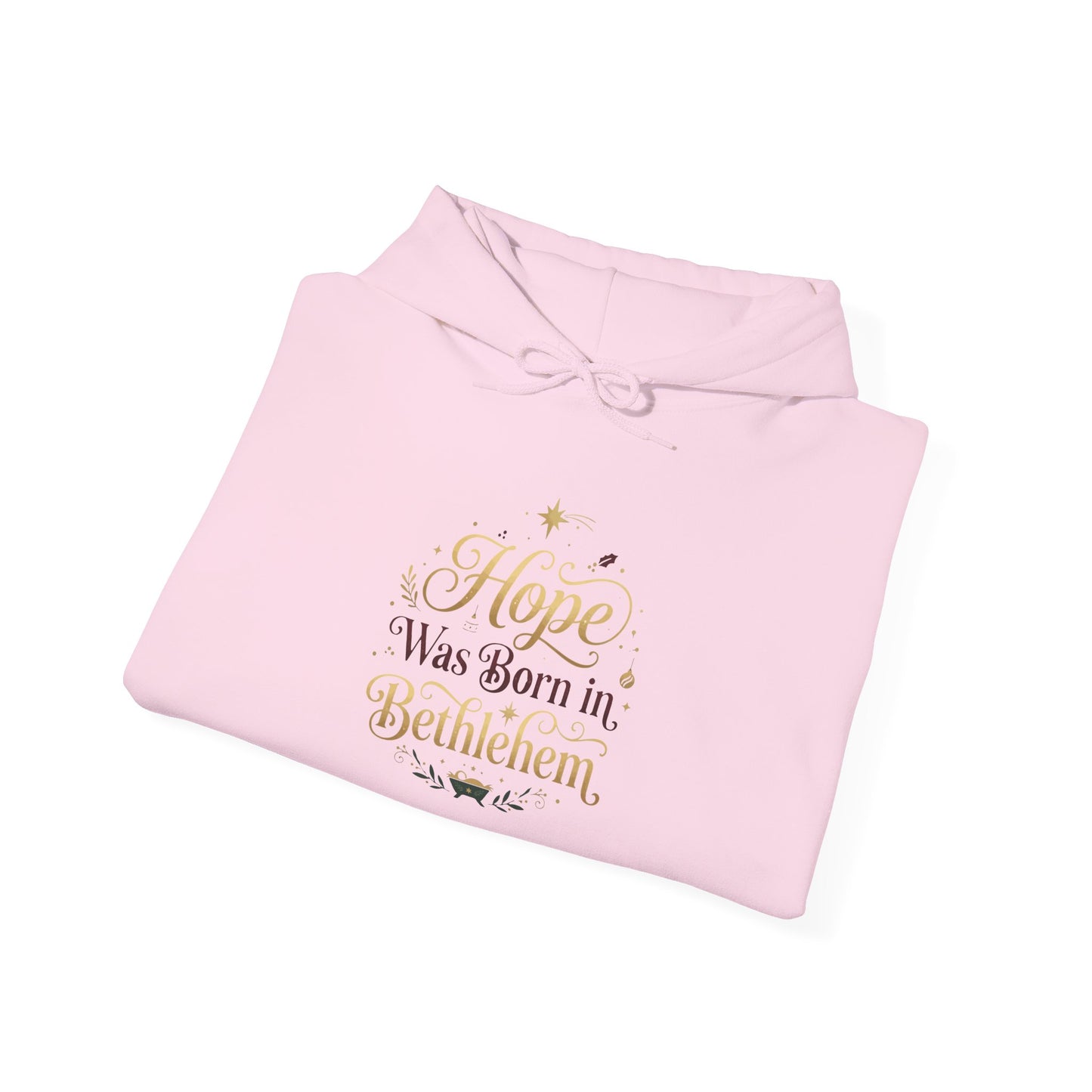 Hope Was Born in Bethlehem Hoodie