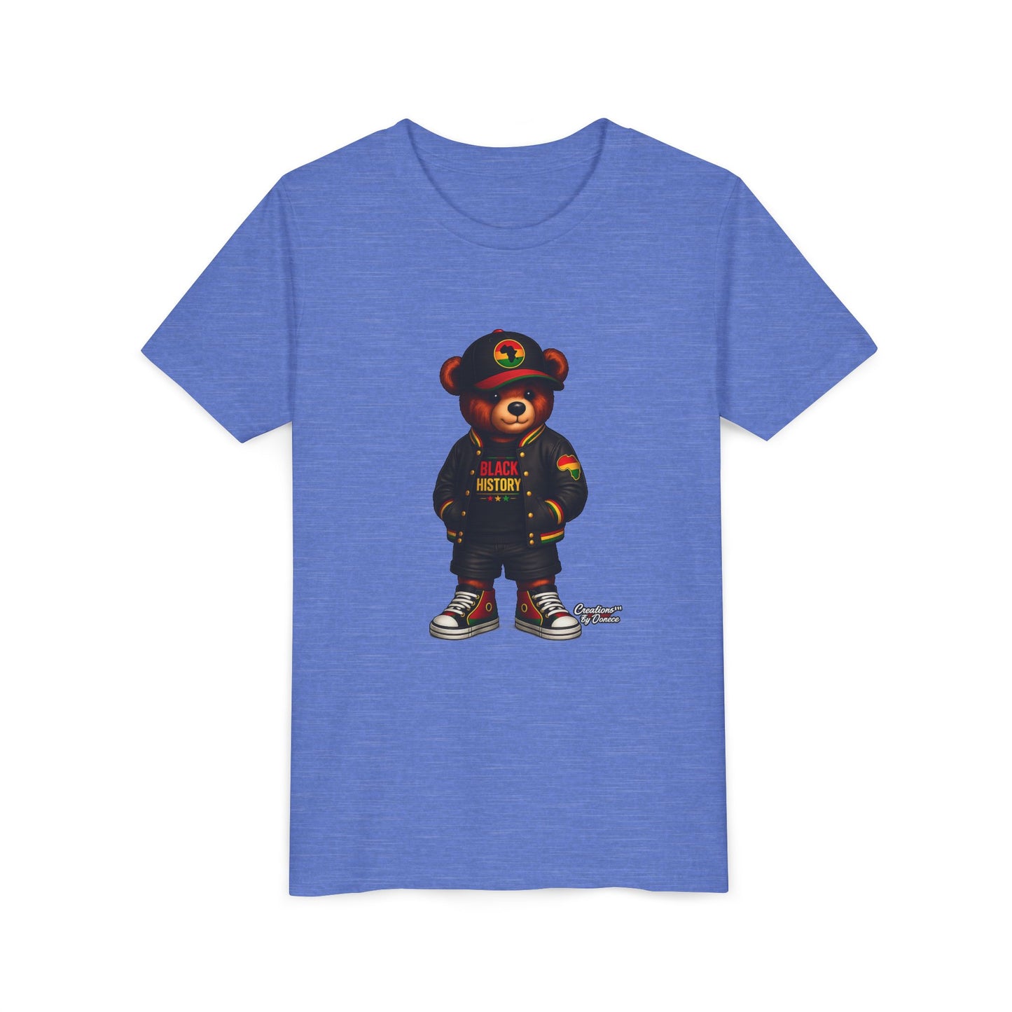 Kids 'Black History' Streetwear Bear Tee