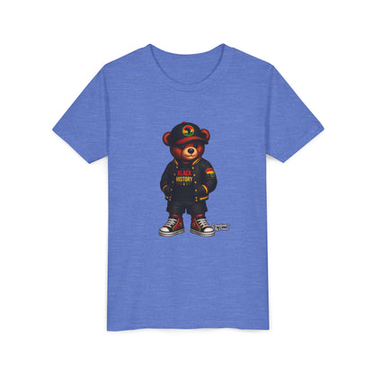 Kids 'Black History' Streetwear Bear Tee