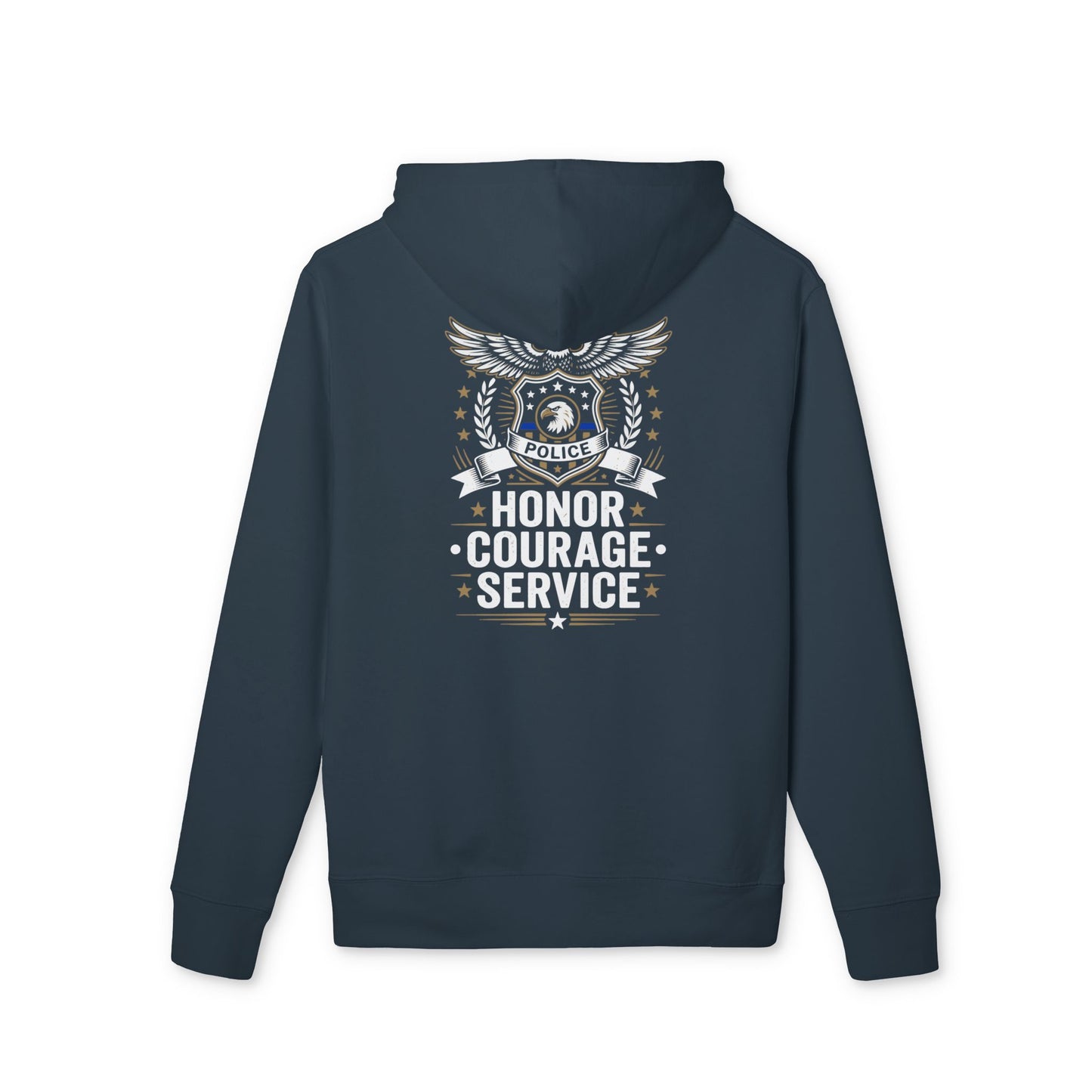 Honor Courage Service Police Hoodie