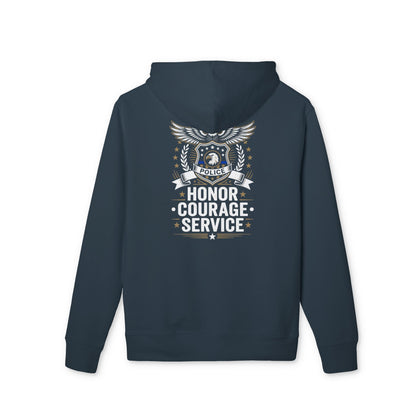 Honor Courage Service Police Hoodie