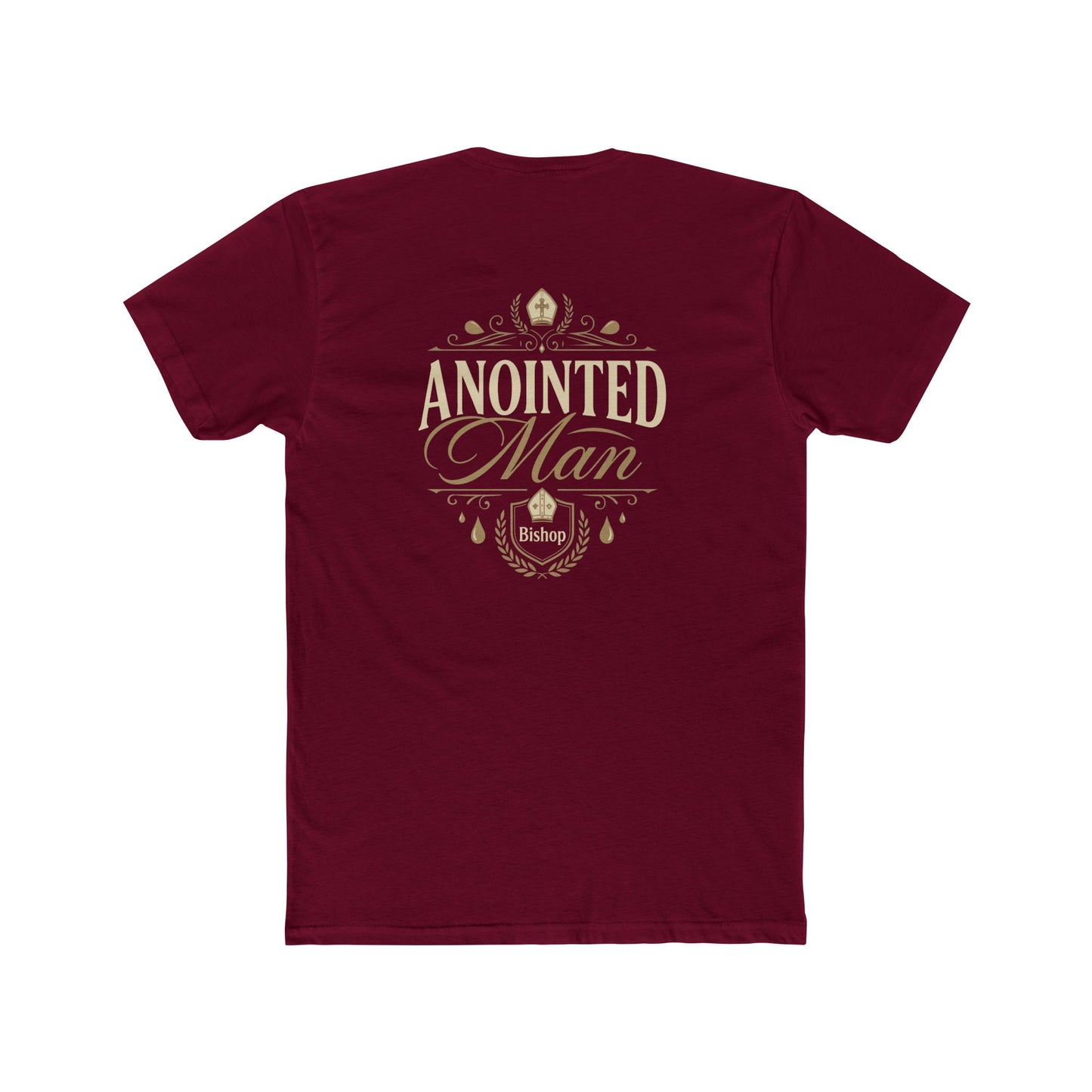 Anointed Man Tee — Christian Faith Graphic T-Shirt
