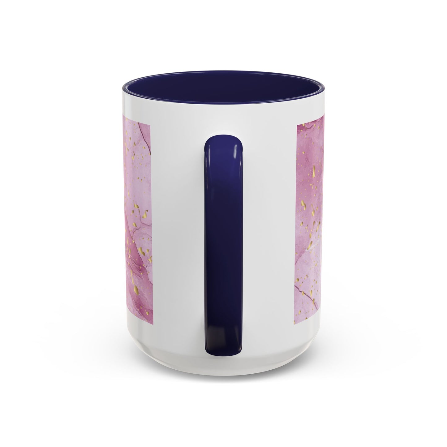 Mom Definition Accent Coffee Mug – Inspirational Pink Marble Mother’s Day Gift (11/15oz)