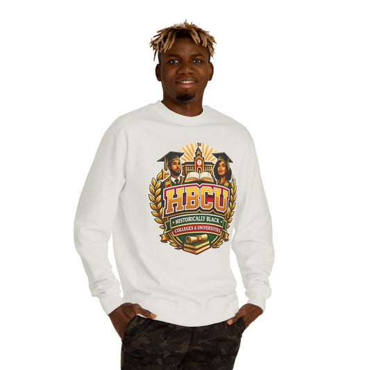 HBCU Crest Sweatshirt — Historically Black Colleges & Universities Crewneck