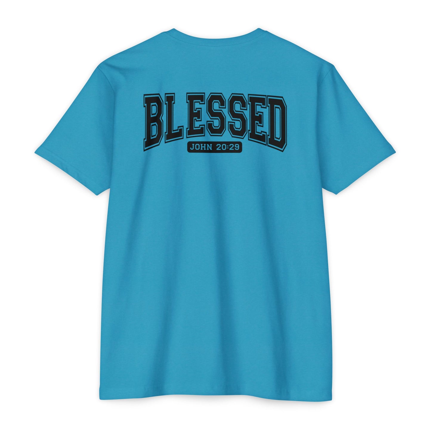 Blessed John 20:29 T-Shirt — Christian Faith Graphic Tee