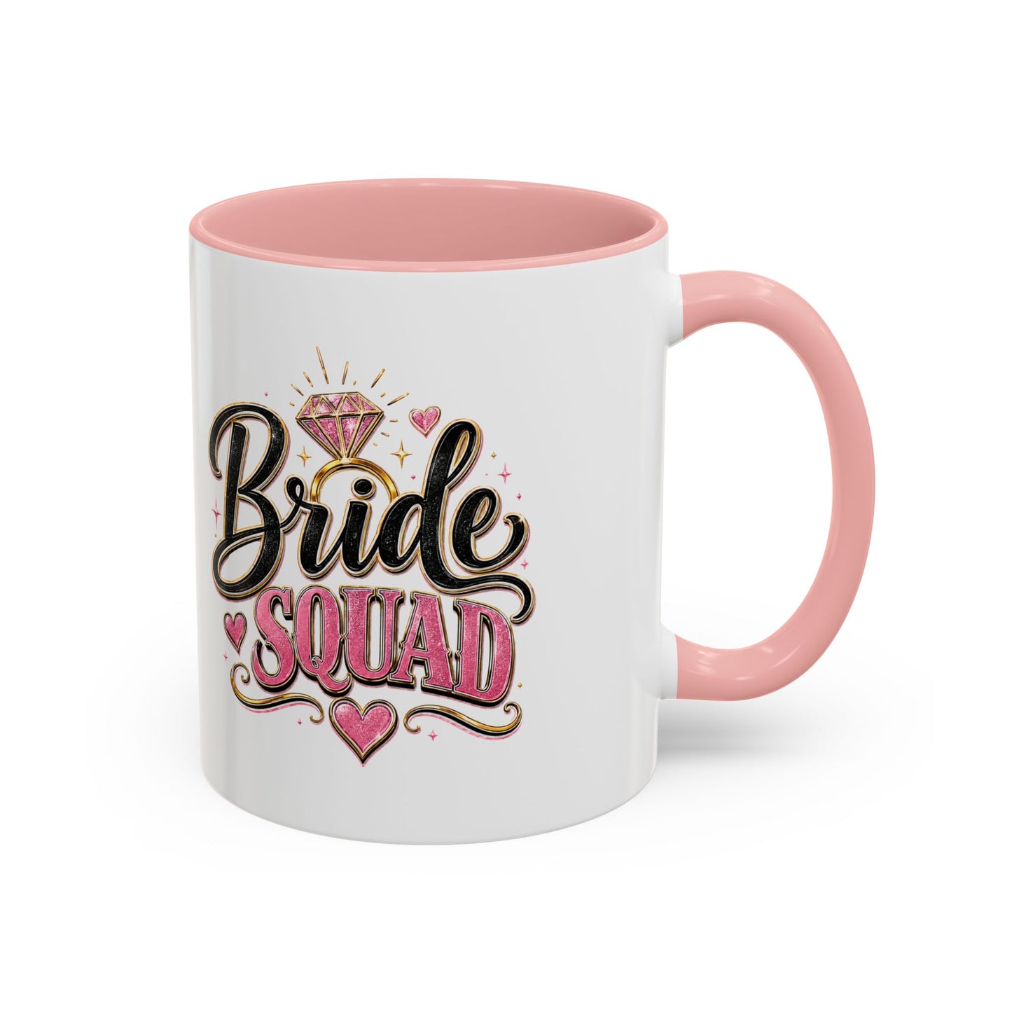 Bride Squad Coffee Mug — Bachelorette Party Gift, Bridal Shower Accent Mug