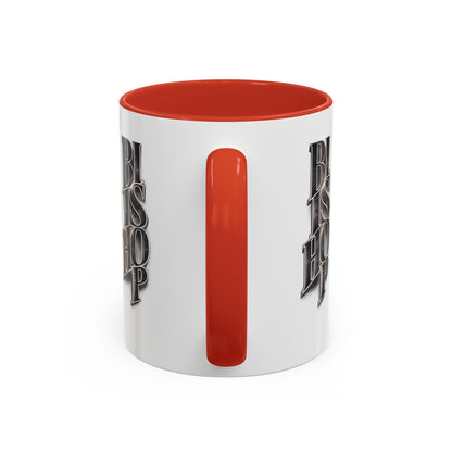 Bishop Vertical Logo Accent Coffee Mug — 11/15oz