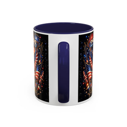250 Years Patriotic Coffee Mug — In God We Trust 1776–2026