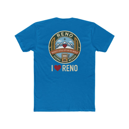 Reno Vintage Badge T-Shirt — I  Reno Retro Cityscape Tee