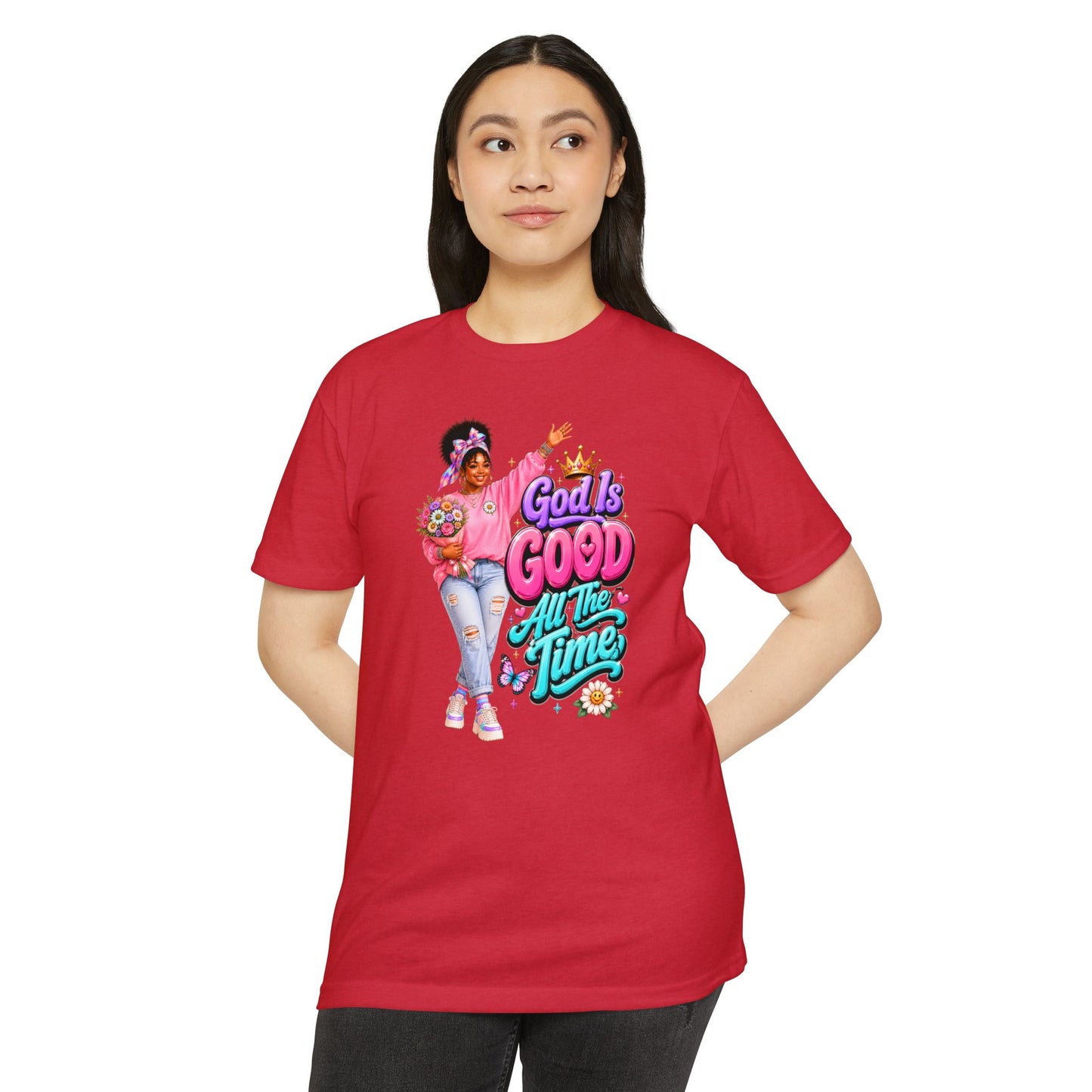 God's Good All The Time T-Shirt — Faith-Based Vintage Graphic Tee