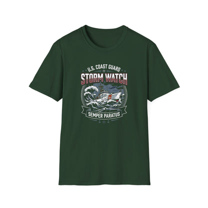 U.S Coast Guard Storm Watch Semper Paratus T-Shirt