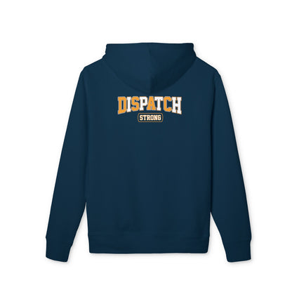 Dispatch Strong Hoodie — Retro Varsity Logo Pullover