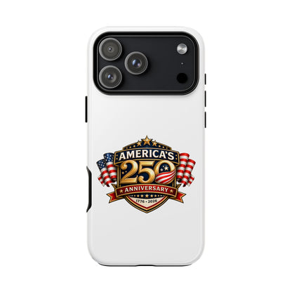 25th Anniversary Patriotic Phone Case — America’s Celebration Design
