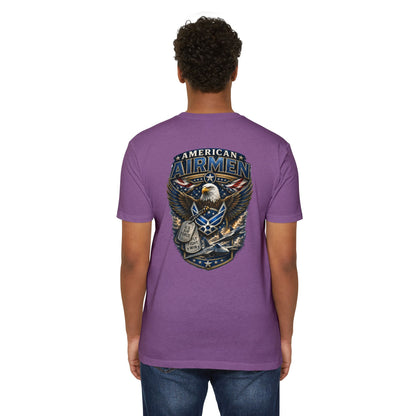 American Airmen Eagle T-Shirt — Patriotic USA Air Force Graphic Tee