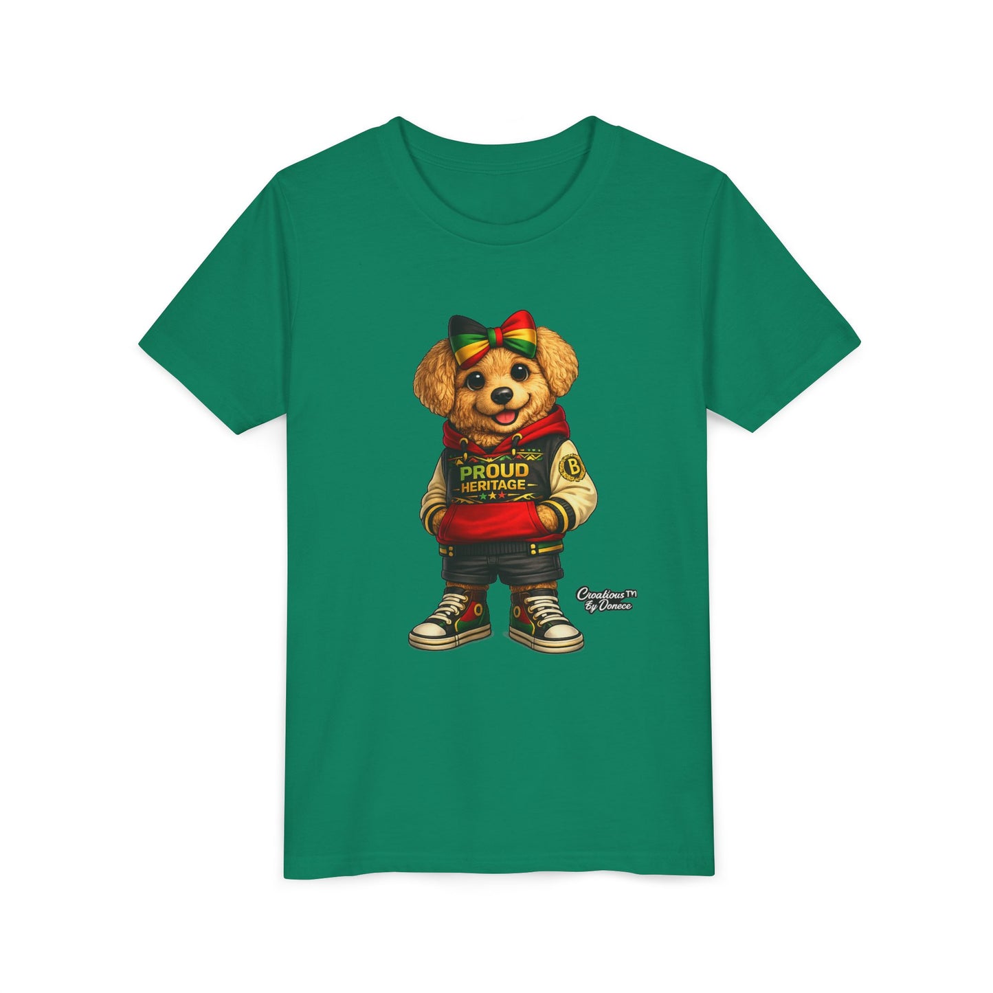 Kids Rasta Bear 'Proud Heritage' Tee