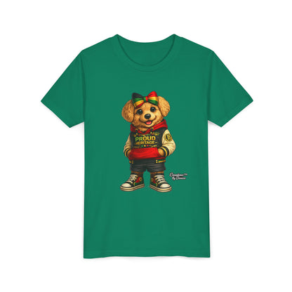 Kids Rasta Bear 'Proud Heritage' Tee