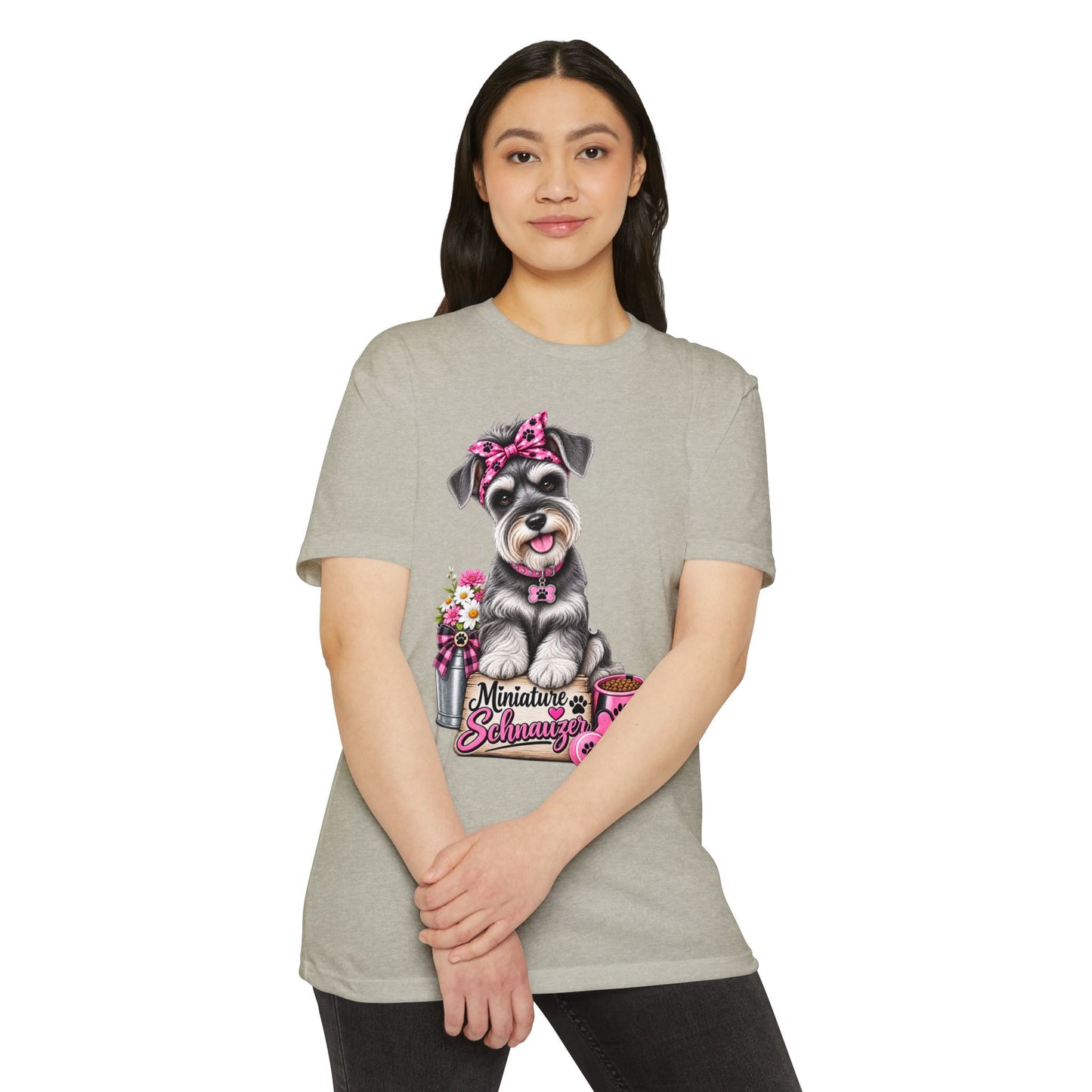 Miniature Schnauzer Tee — Cute Dog Graphic T-Shirt
