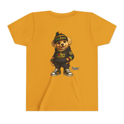 Youth Bear Graphic Tee – "I Love My Culture" Urban Streetwear