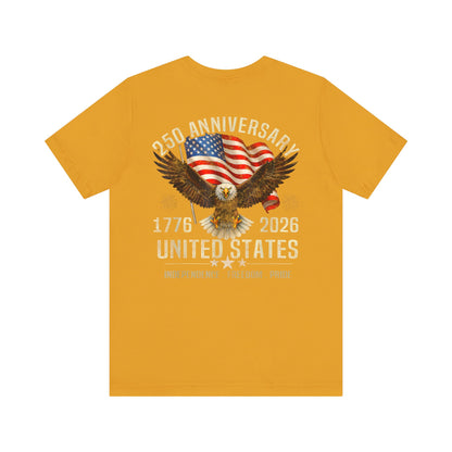 250th Anniversary United States Eagle T-Shirt – 1776–2026 Patriotic Tee