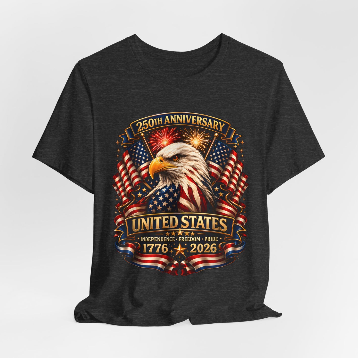 1776–2026 United States 250th Anniversary Eagle T-Shirt