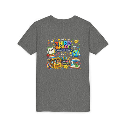 Third Grade Kids Tee — "Third Grade Out of the Classroom" Back-to-School Youth Shirt