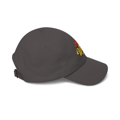Dad Cap — 'And Now What' Retro Script Embroidered Baseball Hat