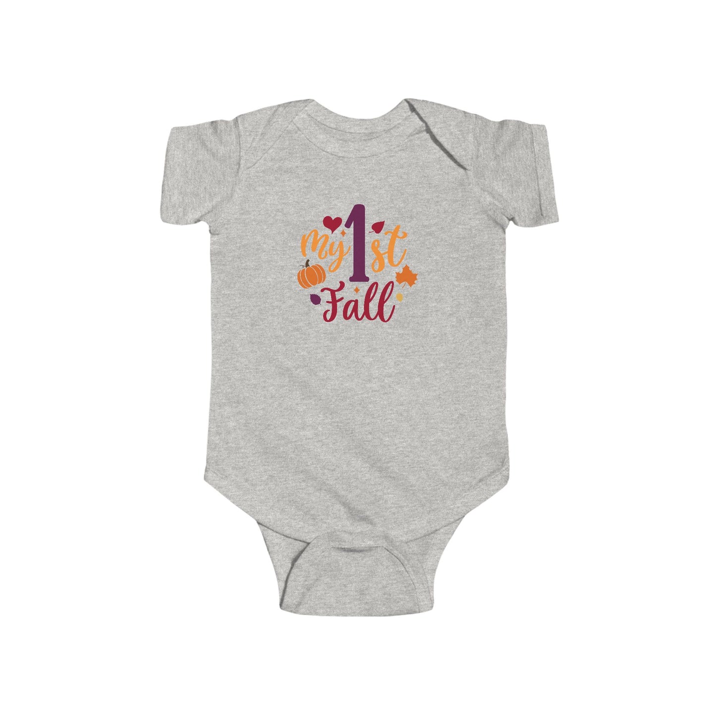 My 1st Fall Infant Bodysuit — Cute Thanksgiving/Autumn Baby Onesie