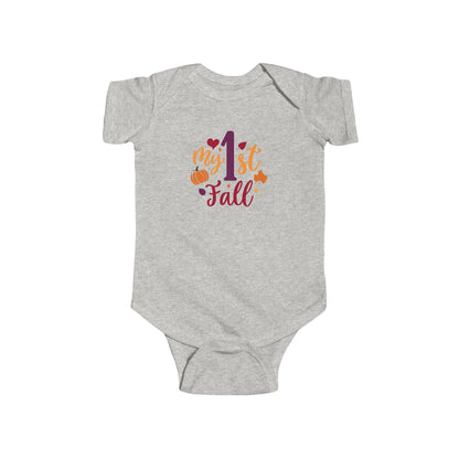 My 1st Fall Infant Bodysuit — Cute Thanksgiving/Autumn Baby Onesie