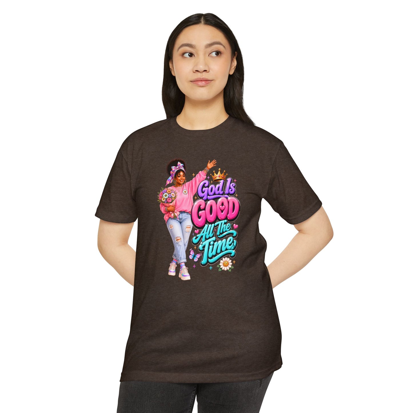 God's Good All The Time T-Shirt — Faith-Based Vintage Graphic Tee
