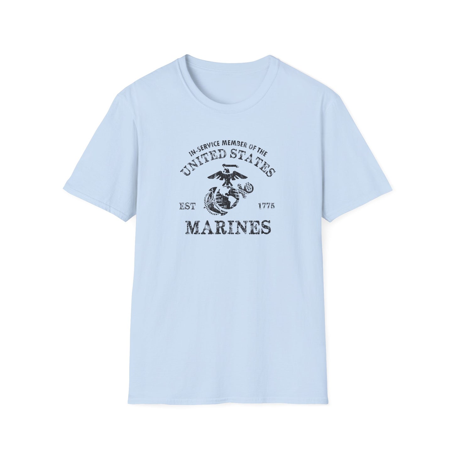 In-service Member of the United States Est 1775 Marines T‑Shirt