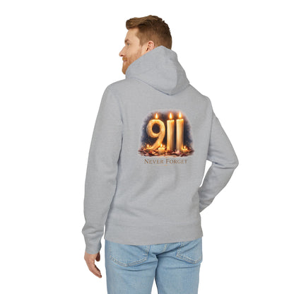 9/11 Memorial Hoodie — Never Forget Candle Tribute
